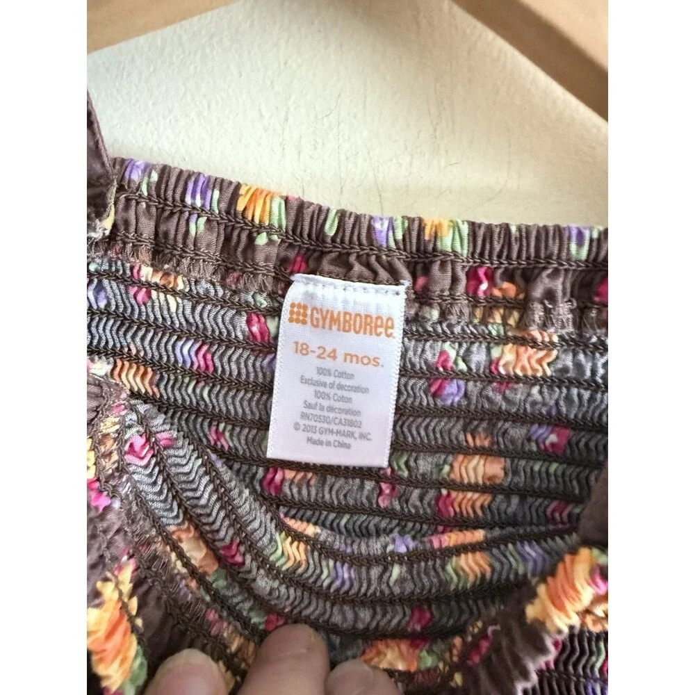 Gymboree Sunflower Smiles Flower Dress Baby‎ Girls 18-24 months Vintage